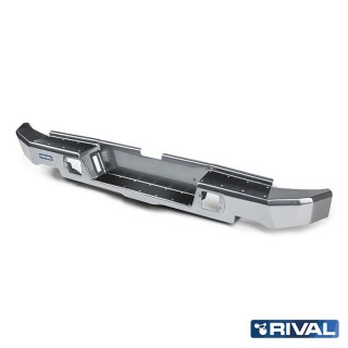 Zderzak tylny aluminiowy Rival bez LED — Mitsubishi L200 2015-2019