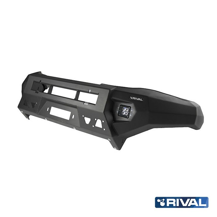 Zderzak przedni aluminiowy Rival z LED — Toyota Hilux Revo 2015-2020 - ujęcie 4