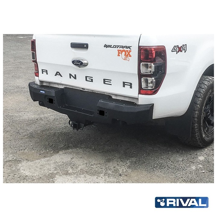 Zderzak tylny aluminiowy Rival z oświetleniem LED — Ford Ranger 2011-2022 - ujęcie 11