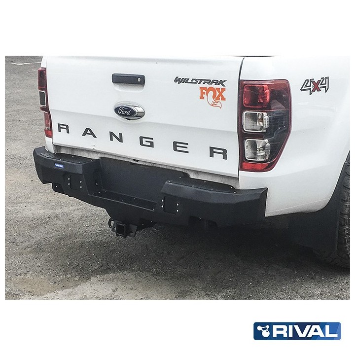 Zderzak tylny aluminiowy Rival z oświetleniem LED — Ford Ranger 2011-2022 - ujęcie 12