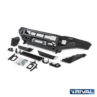 Zderzak przedni aluminiowy Rival ze światłami LED — Ford Ranger 2011-2015, 2015-2022 - ujęcie 2
