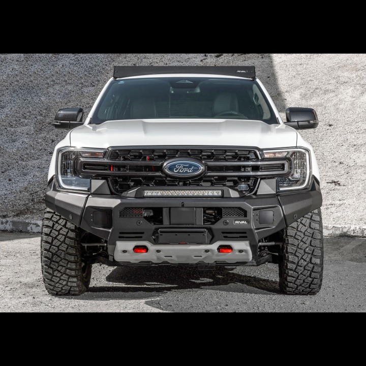 Zderzak przedni aluminiowy Rival bez LED — Ford Ranger od 2022 - ujęcie 2