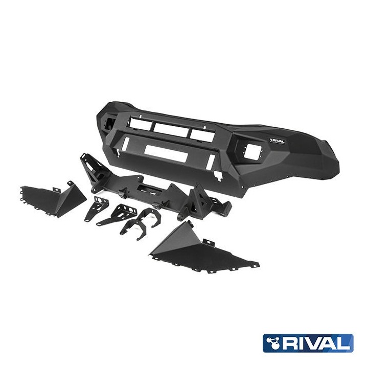 Zderzak przedni aluminiowy Rival z LED — Toyota Hilux Vigo 2011-2015