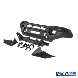 Zderzak przedni aluminiowy Rival z LED — Toyota Hilux Vigo 2011-2015 - ujęcie 2
