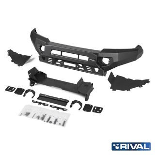 Zderzak przedni aluminiowy Rival z LED — Toyota Land Cruiser 200 2007-2015