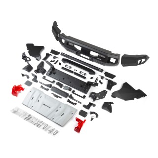 Zderzak przedni aluminiowy Rival z oświetleniem LED — Toyota Land Cruiser Prado 250 od 2024