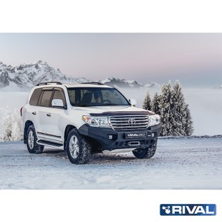 Zderzak przedni aluminiowy Rival z LED — Toyota Land Cruiser 200 2007-2015 - ujęcie 2