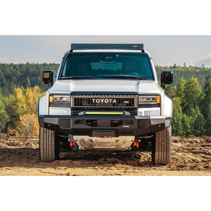 Zderzak przedni aluminiowy Rival z oświetleniem LED — Toyota Land Cruiser Prado 250 od 2024 - ujęcie 3