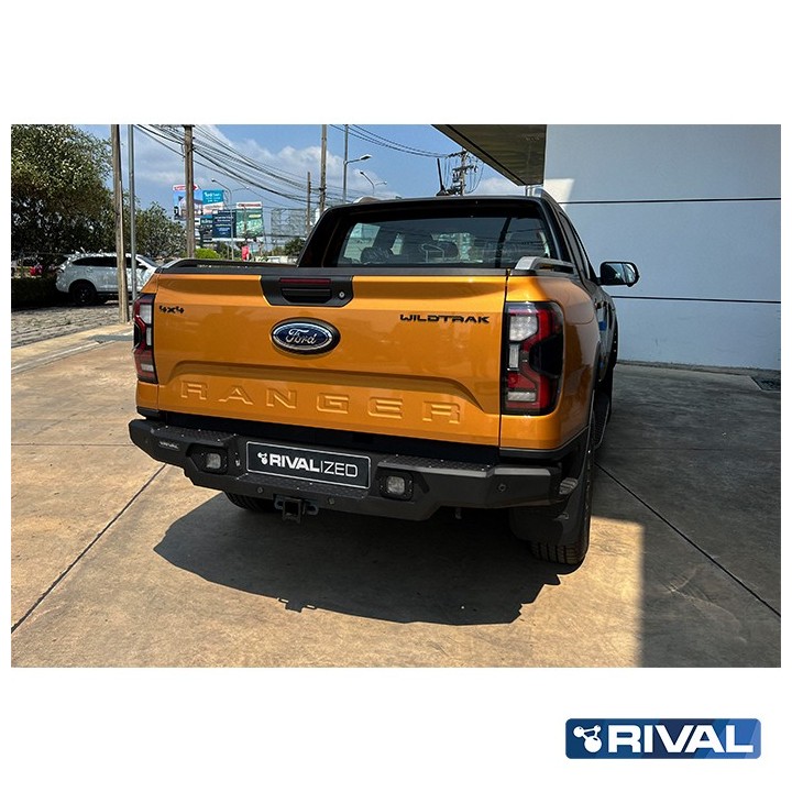 Zderzak tylny aluminiowy Rival — Ford Ranger od 2022 - ujęcie 4