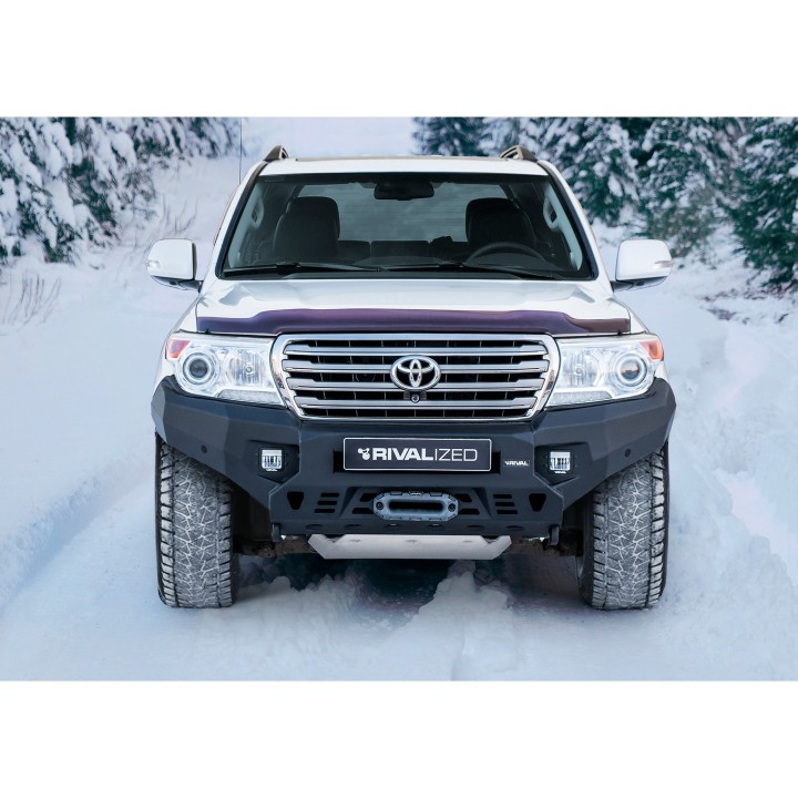 Zderzak przedni aluminiowy Rival z LED — Toyota Land Cruiser 200 2007-2015 - ujęcie 5