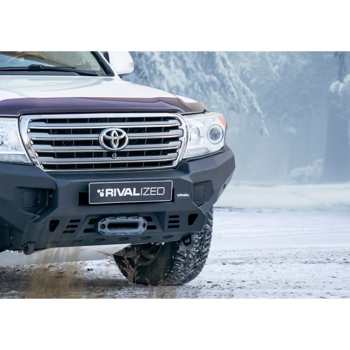 Zderzak przedni aluminiowy Rival z LED — Toyota Land Cruiser 200 2007-2015 - ujęcie 6