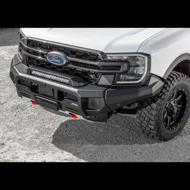 Zderzak przedni aluminiowy Rival ze światłami LED — Ford Ranger od 2022 - ujęcie 6