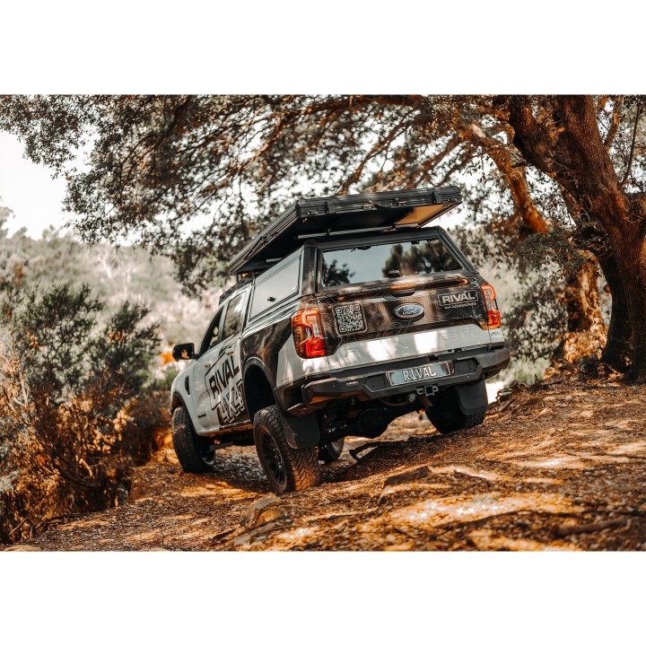 Zderzak tylny aluminiowy Rival — Ford Ranger od 2022 - ujęcie 9