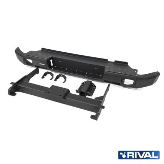 Zderzak tylny aluminiowy Rival — Volkswagen Amarok 2010-2020
