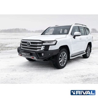 Zderzak przedni aluminiowy Rival bez LED — Toyota Land Cruiser 300 od 2021 - ujęcie 2