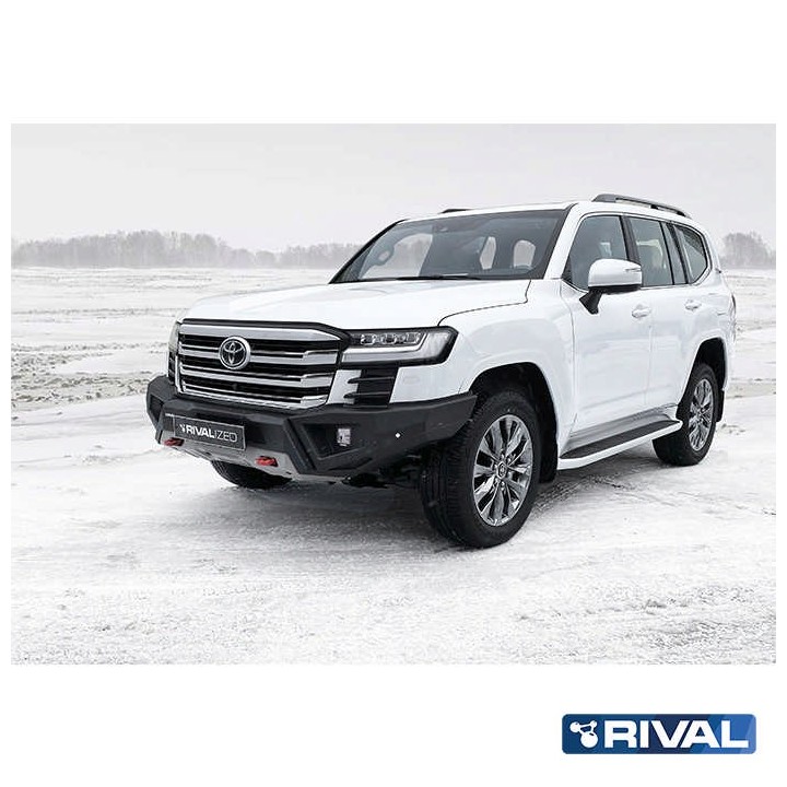 Zderzak przedni aluminiowy Rival bez LED — Toyota Land Cruiser 300 od 2021 - ujęcie 2