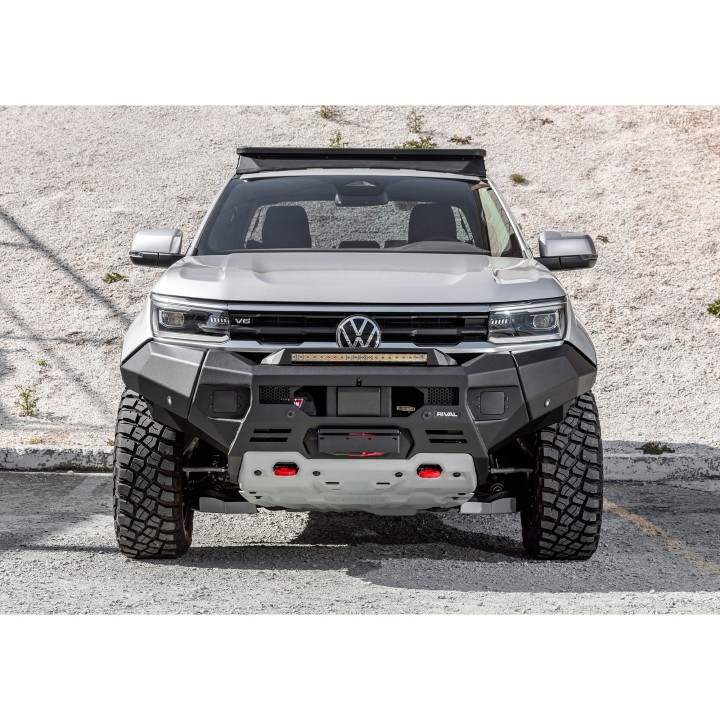 Zderzak przedni aluminiowy Rival z oświetleniem LED — Volkswagen Amarok od 2022 - ujęcie 4