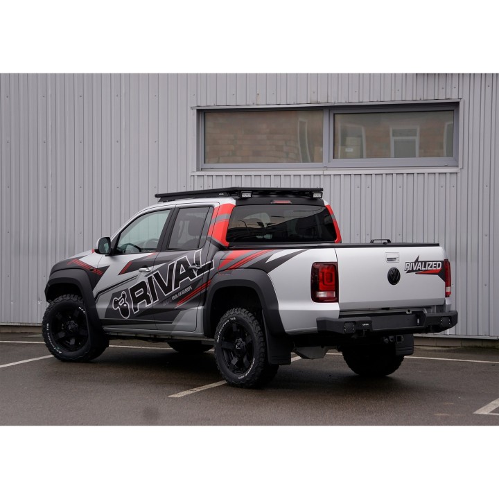 Zderzak tylny aluminiowy Rival — Volkswagen Amarok 2010-2020 - ujęcie 4