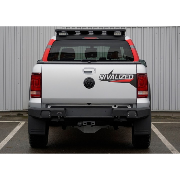 Zderzak tylny aluminiowy Rival — Volkswagen Amarok 2010-2020 - ujęcie 5