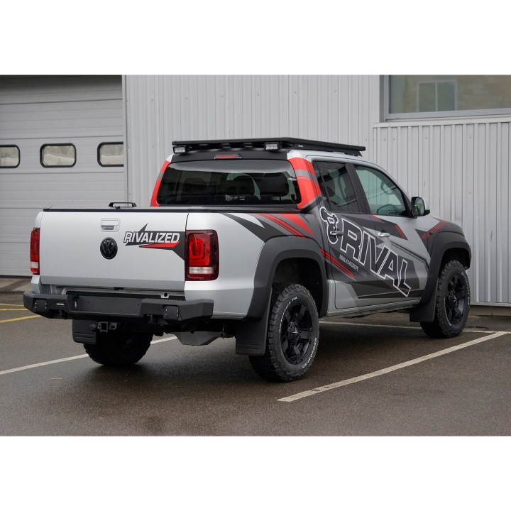 Zderzak tylny aluminiowy Rival — Volkswagen Amarok 2010-2020 - ujęcie 6