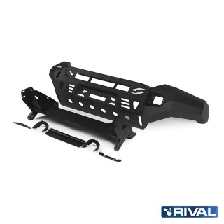 Zderzak przedni aluminiowy Rival z LED — Toyota Land Cruiser 200 2015-2021