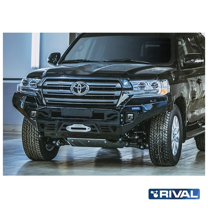 Zderzak przedni aluminiowy Rival z LED — Toyota Land Cruiser 200 2015-2021 - ujęcie 6