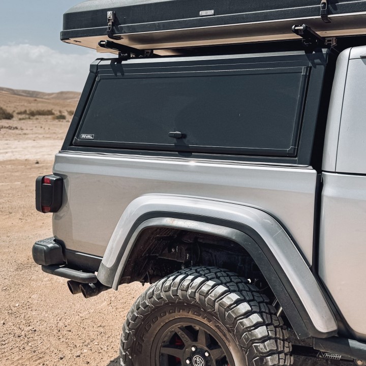 Aluminiowa zabudowa paki Rival (Double Cab) — Jeep Gladiator od 2018 - ujęcie 12