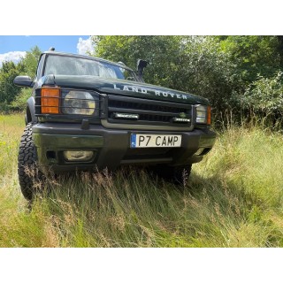 Mocowania lamp LED w atrapę Land Rover Discovery I
