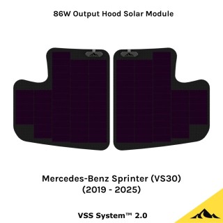 Panel solarny 86 W Mercedes Sprinter VS30 | Cascadia