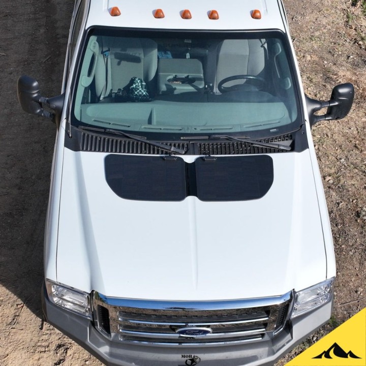 Cascadia 4x4 CHF167 panel na maskę Super Duty 99-07