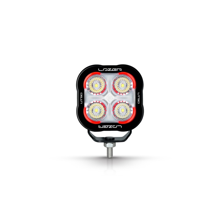 Lampa robocza LED LAZER Utility 50 Red Tail - wersja ze