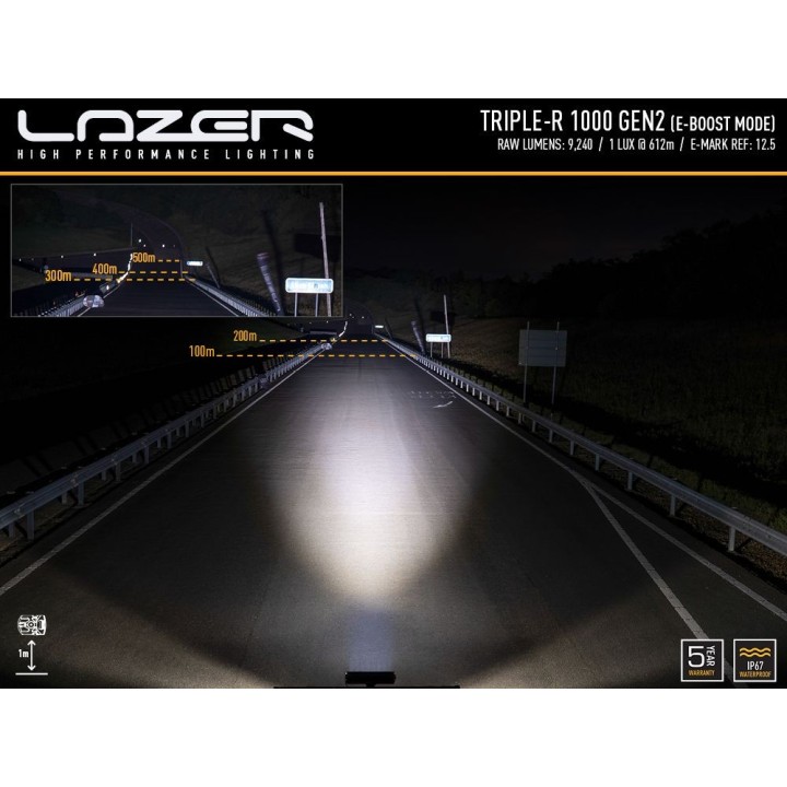 LAZER TRIPLE-R 1000 Beacon z oświetleniem ostrzegawczym - ujęcie 5
