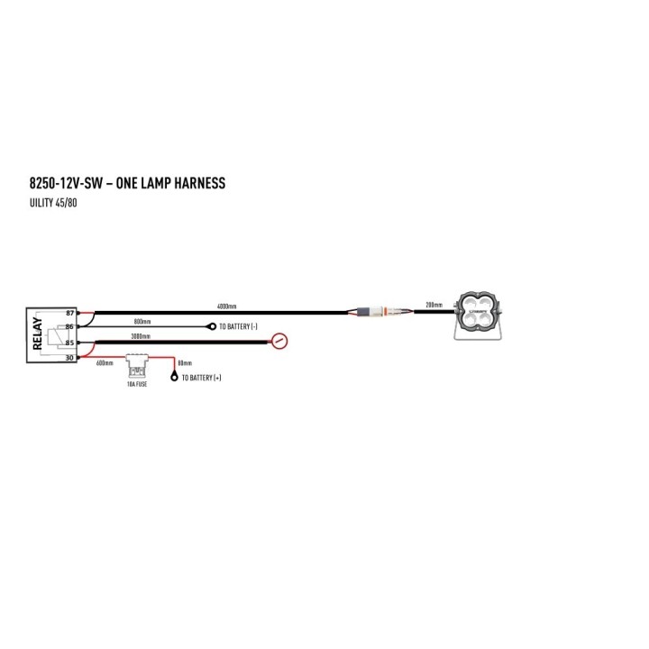 LAZER Utility 25 – 3016 lm – IP67 / IP69 K – oryginalny