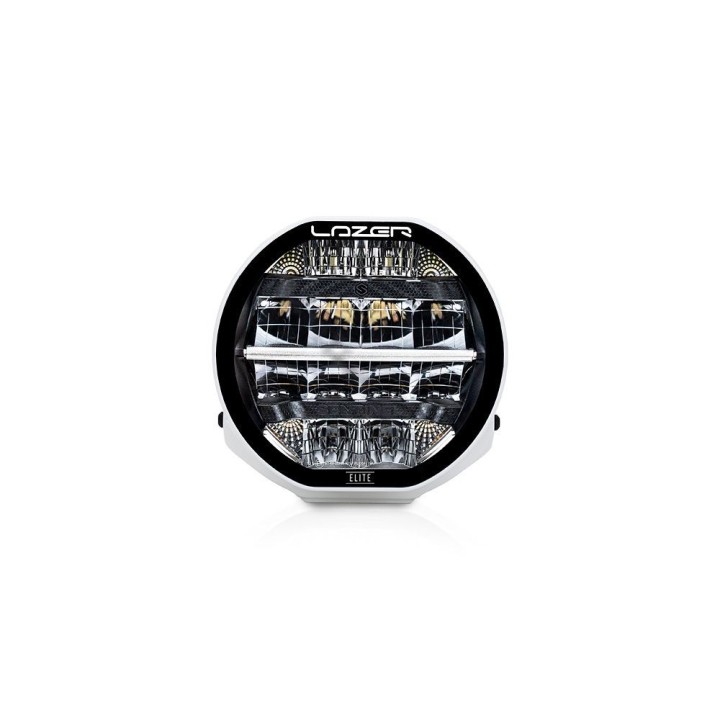 LAZER Sentinel 7" Elite White ze światłami pozycyjnymi