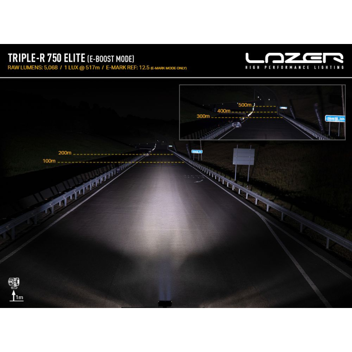 Zestaw dwóch lamp LAZER TRIPLE-R 750 Elite - Fiat Ducato