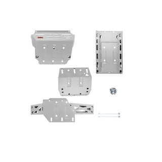 Komplet stalowych osłon podwozia ARB - Mitsubishi L200 automat od 2015 - ujęcie 2