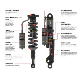 Amortyzatory OME BP-51 Jeep Wrangler JL 4D – 2 przód + 2 tył