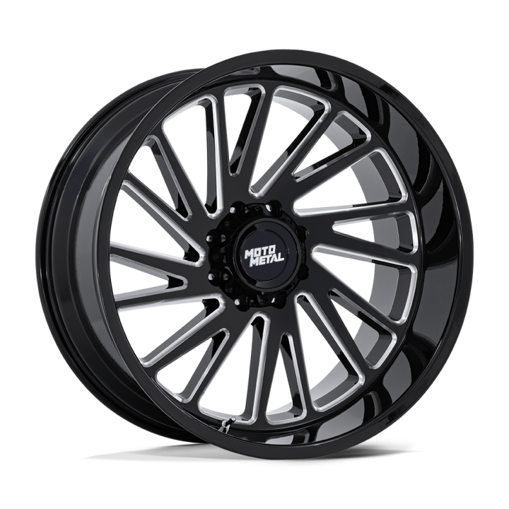 Felga aluminiowa MO811 COMBAT Gloss Black Milled MOTO METAL