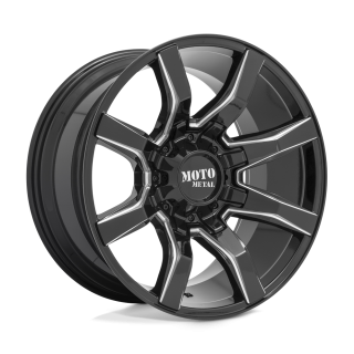 Felga aluminiowa MO804 SPIDER Gloss Black Milled MOTO METAL