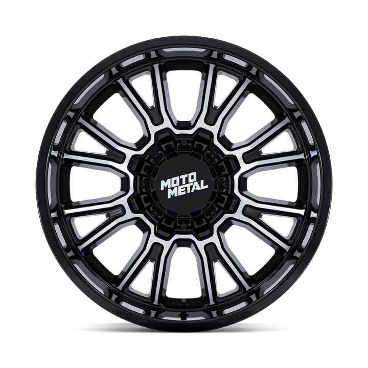 Felga aluminiowa MO810 LEGACY Gloss Black Machined MOTO METAL - ujęcie 2
