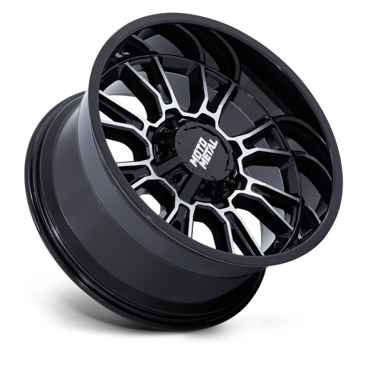 Felga aluminiowa MO810 LEGACY Gloss Black Machined MOTO METAL - ujęcie 3