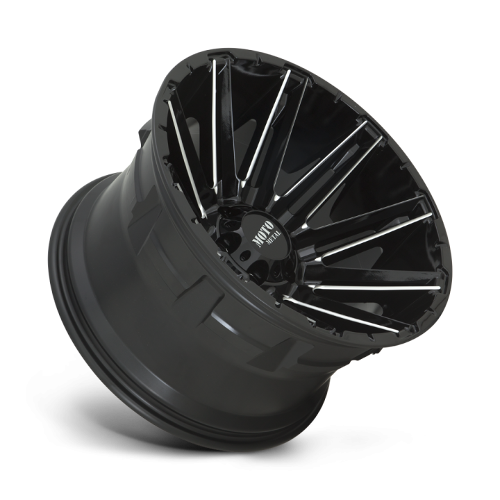 Felga aluminiowa MO998 KRAKEN Gloss Black Milled MOTO METAL - ujęcie 2