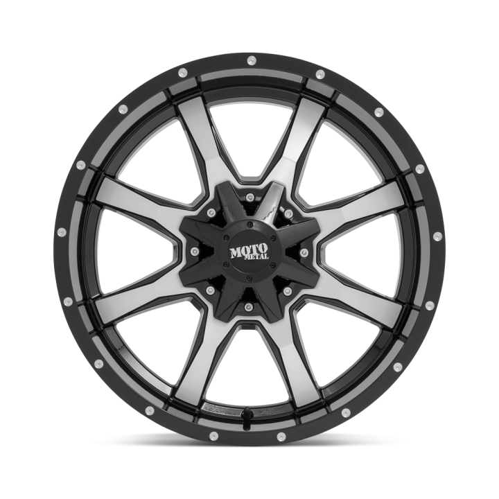 Felga aluminiowa MO970 Gloss Black Machined MOTO METAL - ujęcie 2