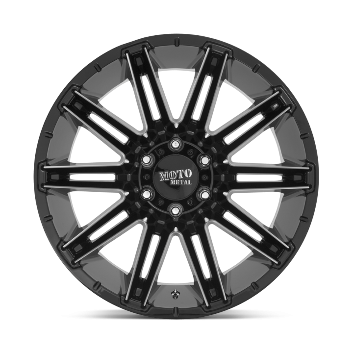 Felga aluminiowa MO998 KRAKEN Gloss Black Milled MOTO METAL - ujęcie 3