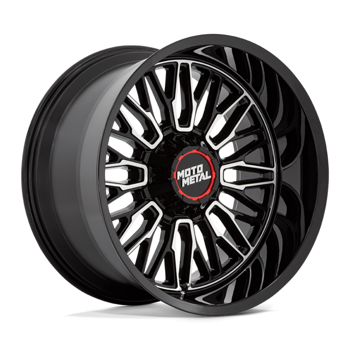 Felga aluminiowa MO809 STINGER Gloss Black Machined MOTO METAL - ujęcie 3