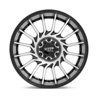 Felga aluminiowa MO807 Gloss Black Machined MOTO METAL - ujęcie 2