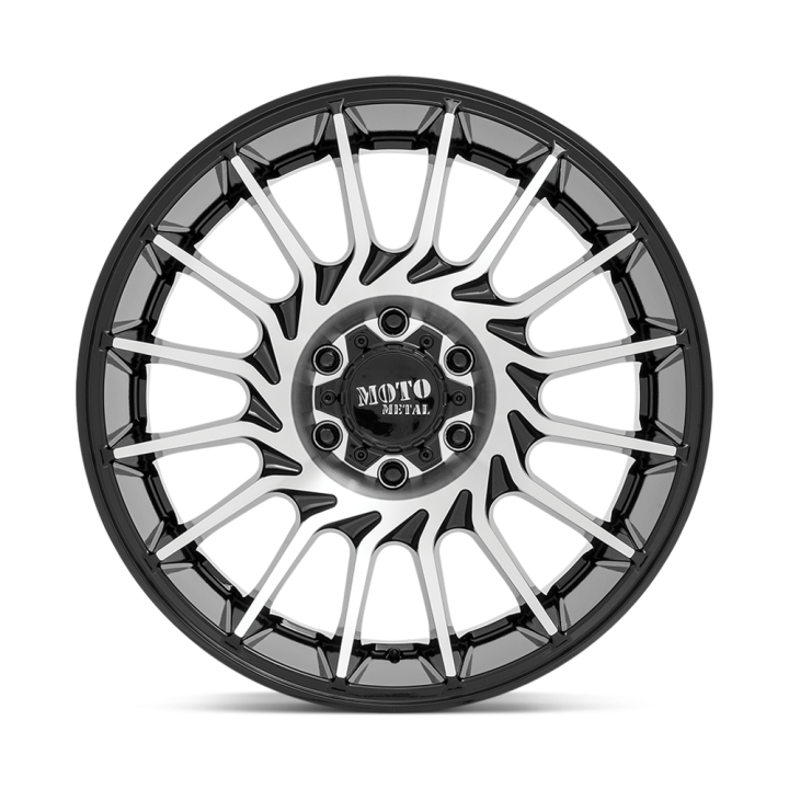 Felga aluminiowa MO807 Gloss Black Machined MOTO METAL - ujęcie 2