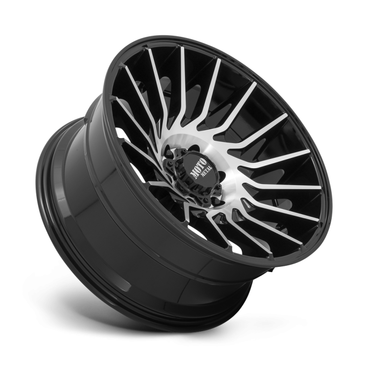 Felga aluminiowa MO807 Gloss Black Machined MOTO METAL - ujęcie 3
