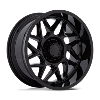 Felga aluminiowa MO812 TURBINE Gloss Black MOTO METAL
