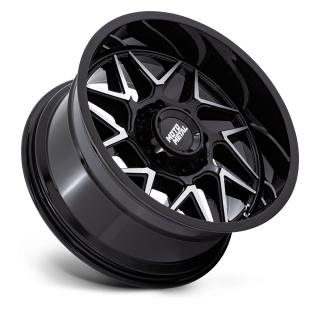 Felga aluminiowa MO812 TURBINE Gloss Black W/ Machined Face MOTO METAL - ujęcie 2